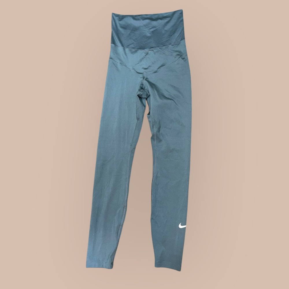 Nike Women's Maternity Leggings - Slate Blue
